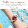 Poedagar Luxury Watch for Woman Diamonds Dress Ladies Wirstwatch Waterproof Date rostfritt stål Kvinnor Watches Female Relojbox 240305