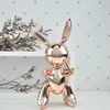 Balloon Rabbit Sculpture Home Decoration Art and Craft Garden Decoration Creative Staty T200330291J