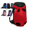 Mochila para transportar cães pequenos, mochila de malha para transportar cães de estimação, bolsa de ombro portátil para carregar cães