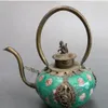 ZSR 2017 512 Różne antyki brązowe miedziane pakiet miedzi Porcelański czajnik Ozdoby Kolekcje Antique Crafts Decor188t