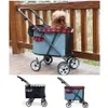 DODOPET Pet Dog Stroller Pet Dog Foldable Carrier Strolling Cat Outdoor Carrier Cart Four Wheel Stroller1212f