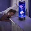 LED Night Light The Hypnoti Jellyfish Aquarium Seven Color Led Ocean lantern Lights Decoration Lamp For Children Room Kids Gift Y2288s