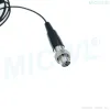 Microfoni Opzioni Nero Beige Pro Tie Clip on Collar Mic Microfono Lavalier per trasmettitore wireless MIPRO Mini XLR 4 Pin TA4F Lock
