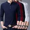 Men's Polos Hot Sell New Fashion Brand Clothing Polo Shirt Sleeve Slim Fit Boys Mandarin Polos Casual Clothing ldd240312