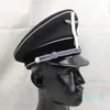 Berets Military Germany Elite Office Black Wool Field Hat Cap Cap