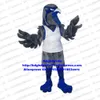 Mascot Costumes Grey Fur Futry Eagle Hawk Tercel Tiercel Falcon Vulture Mascot Costume Adorful Postacie ambulatoryjne spacery