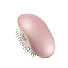 Portable Electric Ionic Hairbrush Takeout Mini Hair Brush Comb Massager Hairbrush Bristle Nylon Curly Detangle for Styling Tools 240229