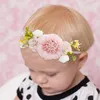 Hair Accessories Baby Girls Headband Cute Elastic Band Born Head Simulation Flower Toddler Headwear Kids