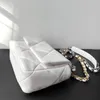 10A Wysokiej jakości designerskie torby krzyżowe klasyczne łańcuchy klapy torba 30 cm owczarek luksusowa torba komunikatorów zamek błyskawiczny