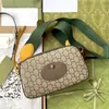 Designertasche Luxuriöse Handtasche Ophidia Kameratasche Umhängetasche Hochwertige runde Canvas-Taschen mit Tigerkopf