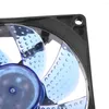 Computer Coolings LED Light 3 Pin 90mm PC Desktop Case Cooling Cooler Fan Low Noise 9025