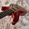 Electric Guitar Integrated Neck and Body Solid Maple Top Treble Bridge Free of Shipping