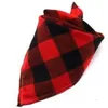 20pcs / lot vacances de Noël hiver épaisseur chien chiot coton bandanas collier écharpe cravate pour animaux de compagnie Y102201 Q1119278B