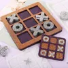 Narzędzia rzemieślnicze Floridliving Pard Board Game Silikonowa Moldstic TAC TOE FOLM z 4 szachownicami Forms DIY Tabletop dla dzieci294D