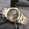 Designer de luxo mens mulheres dia data apenas relógios quartzo movimento automático relógio 904l pulseira de aço inoxidável presentes luminosos relógios de pulso montre # 242