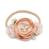 Hair Accessories Baby Girls Headband Cute Elastic Band Born Head Simulation Flower Toddler Headwear Kids