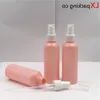 50 pcs 10 ml 30 ml 50 ml 100 ml bouteilles de pulvérisation en plastique rose pulvérisateur blanc parfum contenants cosmétiques Ibmbd