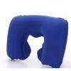 500pcs U Shaped Travel Pillow Inflatable Neck Car Head Rest Air Cushion for Travel Office Air Cushion Neck Pillow 0312
