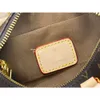 Sac à bandoulière de luxe mini sac femme imprimé en cuir véritable papillon bb sac à main femme sac à bandoulière classique portefeuille circulaire avec boîte