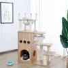 Cat Climb Activity Tree Scratcher Kitty Tower Furniture Pet Play House310c