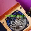 RM Mechanische Uhren Richardmills RM016 Uhren Automatische mechanische Herrenuhr RM Chronograph 18 Karat Roségold Diamant LuxusuhrHB0KSL