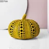 Decorative Objects & Figurines Minimalist Fruit Statue Ornaments Yellow Apple Pear pumpkin Resin Desk Adornment Home Decoration Ac175m