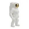 Space man sculpture astronaut fashion vase creative rocket aircraft ornament model ceramic material cosmonaut statue shuttle Y2001295n