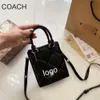 American Top Brand Fashion Tote Handbag High Quality Handheld Small Bag for Womens New Grid Square Versatile Straddle Phone