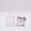 30/50/100 ml tomma påfyllningsbar parfymflaskresande glasspray atomizer transparent frostad parfymflaska F2287 Muxee Wisqq