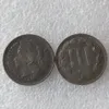 ONS 1870 DRIE CENT NIKKEL Craft Copy Munten woondecoratie accessoires2880