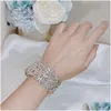 Armreif Luxus Esigner Kupfer Klassische Schwein Nase Runde Hohl Kreis Breite Manschette Offenes Armband Für Frauen Schmuck Party Geschenk Drop Lieferung B Otgiw