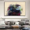 Modern Animal Decorative Painting HD Eagle Bird Art Picture Portrait Colorful Canvas Wall Decor Living Room Poster And Print288w
