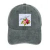 Baretten Franse Brenton-strepen met vintage Parijse rozen Cowboyhoed Snap Back Zonnehoed Elegante dameshoeden Heren