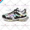 Designer Triple-S Track 3.0 Casual Shoes Sneakers Black Green Transparent Kväve Crystal Outrole 17FW Running Shoes Mens Womens Outdoor Trainers 132 235