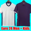 2024 يورو 24 25 قميص كرة قدم Bellingham Soccer Courseys Saka Foden England Rashford Sterling Grealish Kane Football Shirt Kids Kids Tops Tops