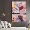 Colorful Boat Wall Pictures For Living Room Canvas Painting Posters And Prints Modern Landscape Home Decor No Frame2280