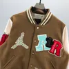 Designer Jacket Pilot Heren Trenchcoat Varsity Heren Baseball Hip Hop Harajuku Alfabet patchwork leer Tianma Borduren Street Wear Heren ex ex jas Maat M-XXXL #009