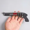 Silah Oyuncaklar Toys Mini Kauçuk ile Silah Püskürtücü 2024 8 Patlama Kauçuk Tabancası Minyatür Model Dekoratif Oyuncak Toy Yumuşak Mermi Noel Hediyesi 2400308
