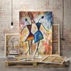 Modern Decorative Painting African Art Girls Dancing Colorful Wall Posters Abstract Pictures For Living Room Canvas Prints217a