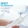 ホワイトニングXiaomi Youpin Oral Irrigator電気水フロッサージェットステインリムーバーUSB充電式400ml防水歯科用歯クリーナー