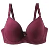 Bras 2024 Sexy Voor Damesmode Boog 38-48 D DD E Cup Ondergoed Dunne Mold Push Up plus Size Vrouwelijke Lingerie