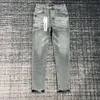 Jeans Purple Designer Je Ksubi Je Slim Fit Pantalon Marque Jnco Je Hole Nouveau Style Baggy Je Broderie Auto Culture Petits Pieds Mode Denim 21