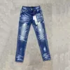 Jeans Púrpura Marca Tendencia de moda Kusbi Jeans Diseñador Ksubi Jeans Jeans ajustados para hombre Pantalón de mezclilla de lujo Biker desgastado desgastado Jeans negros Slim Fit Jeanss 161