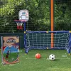 Calcio nuovi sport per esterni per bambini goal di calcio Boys calcio giocattolo di pallacanestro Basketball Basketball Hoop Training Practice Toys