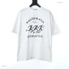Męskie koszulki Polos Haftowane i wydrukowane letnie zużycie w stylu polarnym z ulicą czystą bawełnę 9034