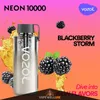 Crystal Vozol Brand Neon 10000 Puffs Elctronic Tigablette Pod 10ml e-liquid使い捨てベイプペン卸売気化器