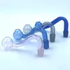 10mm 14mm 18mm Maschio Femmina Narghilè Trasparente Spessore Pyrex Bruciatore a nafta Tubi dell'acqua per impianti di perforazione Fumatori Bong per fumo