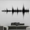 Naklejki ścienne naklejki na fali audio Wyjmowane nagranie studio producent muzyki dekoracja sypialnia tapeta DW6747268J