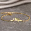 Braccialetti in acciaio inossidabile Braccialetti con battito cardiaco Fulmine Catene con ciondolo a forma di cavallo Bracciale con ciondoli di moda per gioielli da donna Regali maschili per feste ldd240312