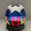 Casco de motocicleta de cara completa Pista GP RR título mundial 2003 manos visera antiniebla hombre montando coche motocross casco de moto de carreras